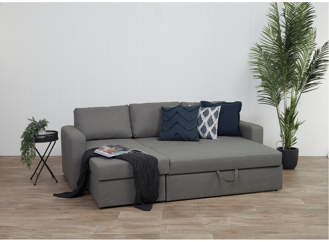 Silo Sofa Bed with Storage Chaise LHF